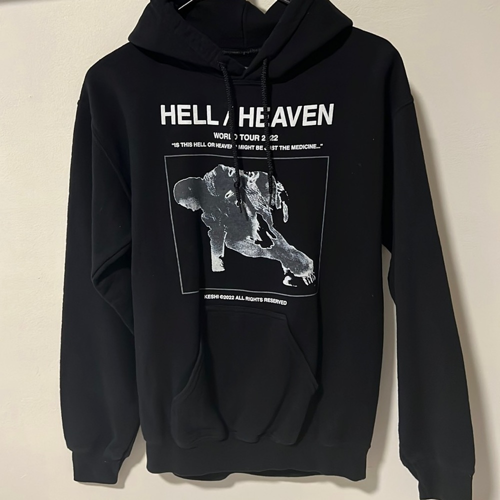 Keshi hell/heaven hoodie
